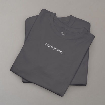 Tee "Rap Is Poetry"