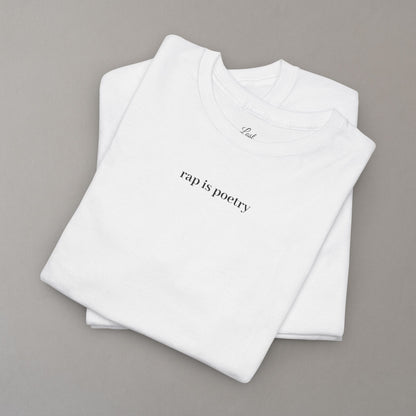 Tee "Rap Is Poetry"