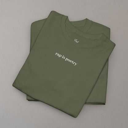 Tee "Rap Is Poetry"