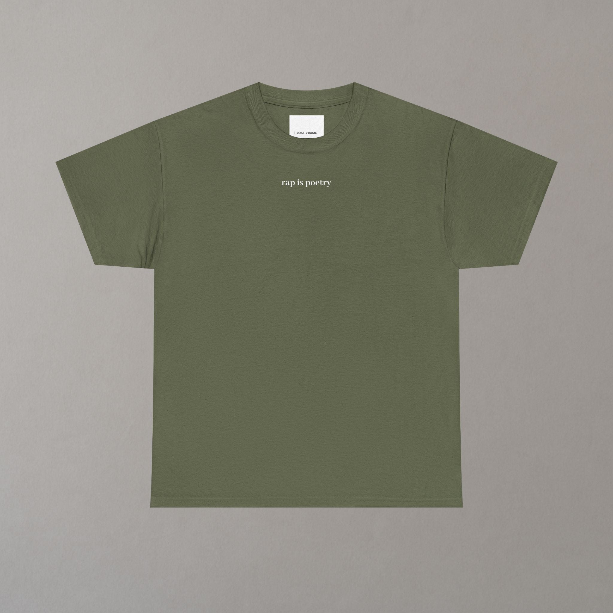 Tee "Rap Is Poetry"